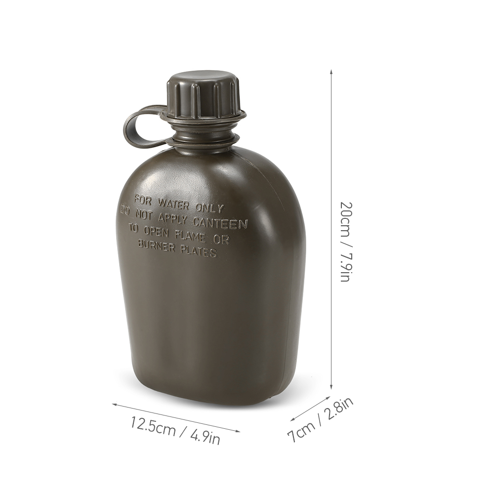 1L Outdoor Military Canteen Bo - đánh giá và giá Outdoor Adventure Backpack