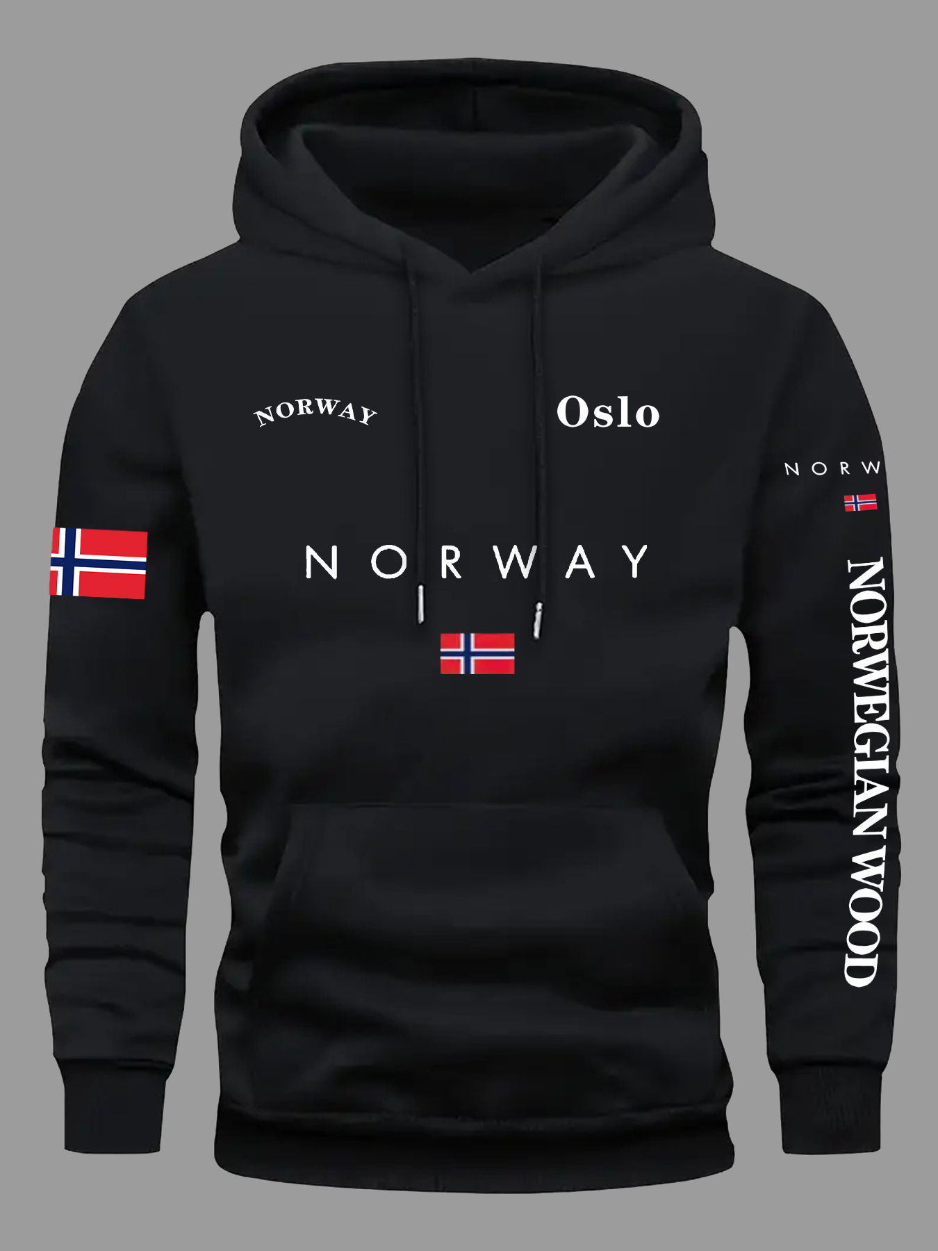 NORWAY Flag Hoodies Men Women  - đánh giá và giá Outdoor Adventure Outfit
