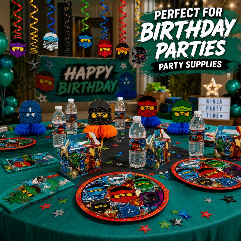 Ninja Combination Birthday Par - đánh giá và giá Outdoor Adventure Birthday Party